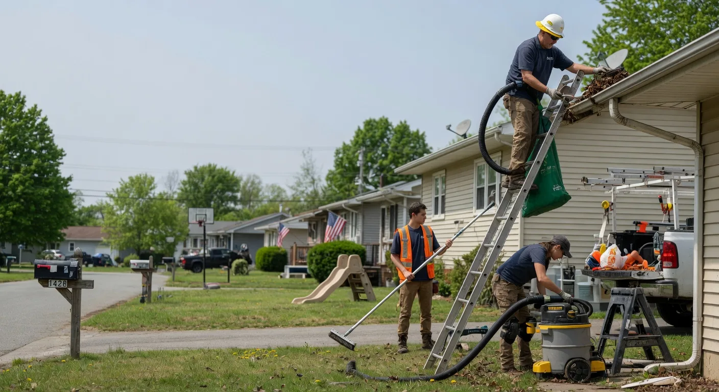 Gutter Installation in Sharpsburg, KY near me